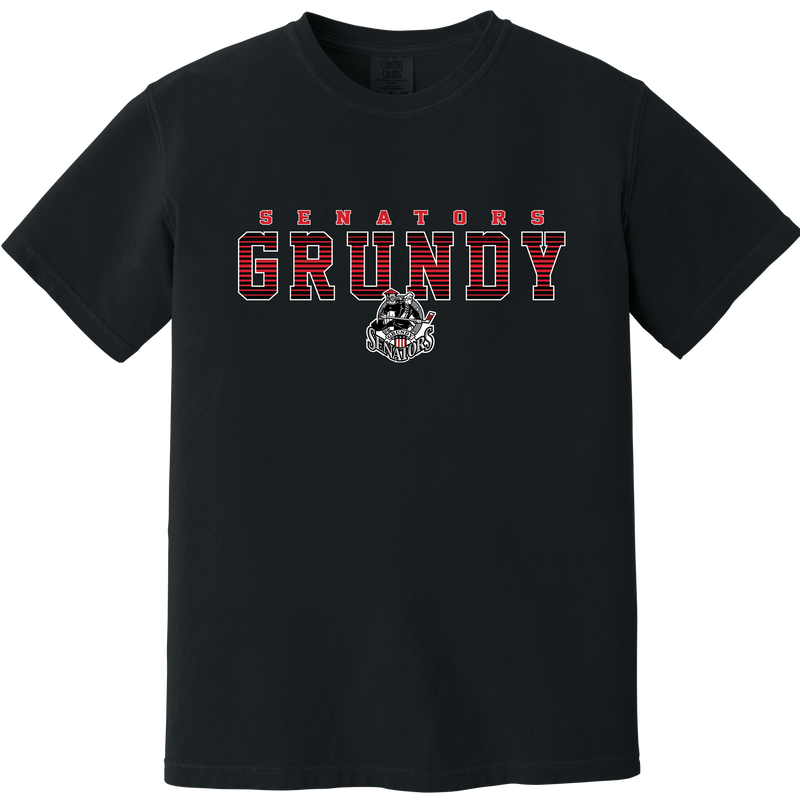 Grundy Senators Heavyweight Ring Spun Tee