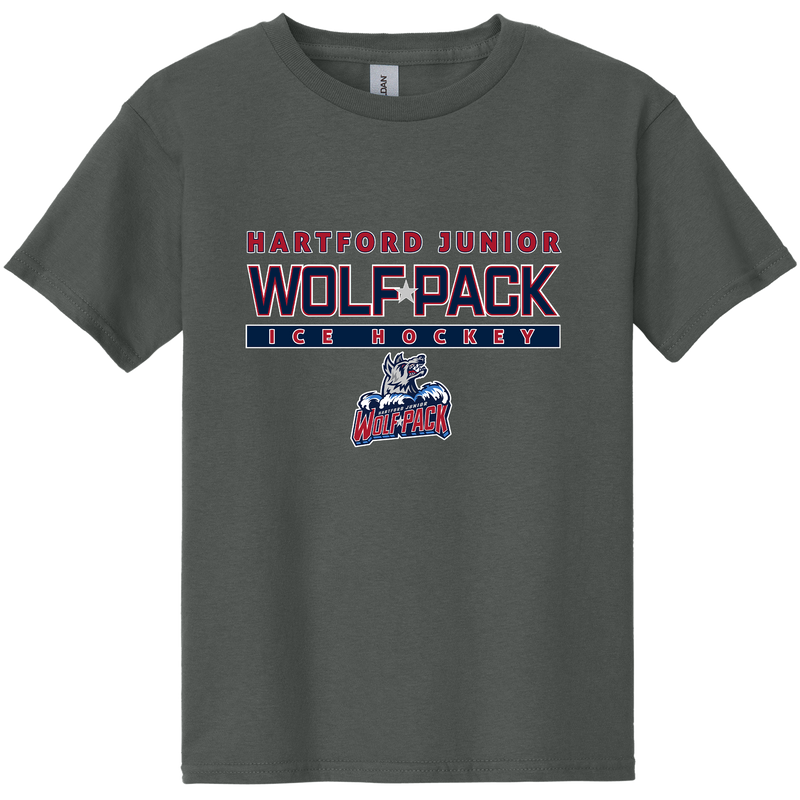 Hartford Jr. Wolfpack Youth Heavy Cotton 100% Cotton T-Shirt
