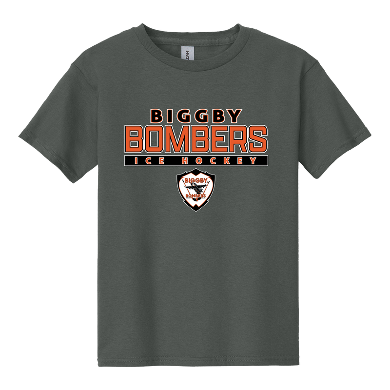 Biggby Bombers Youth Heavy Cotton 100% Cotton T-Shirt