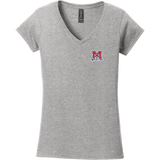 Jr. Mounties Softstyle Ladies Fit V-Neck T-Shirt