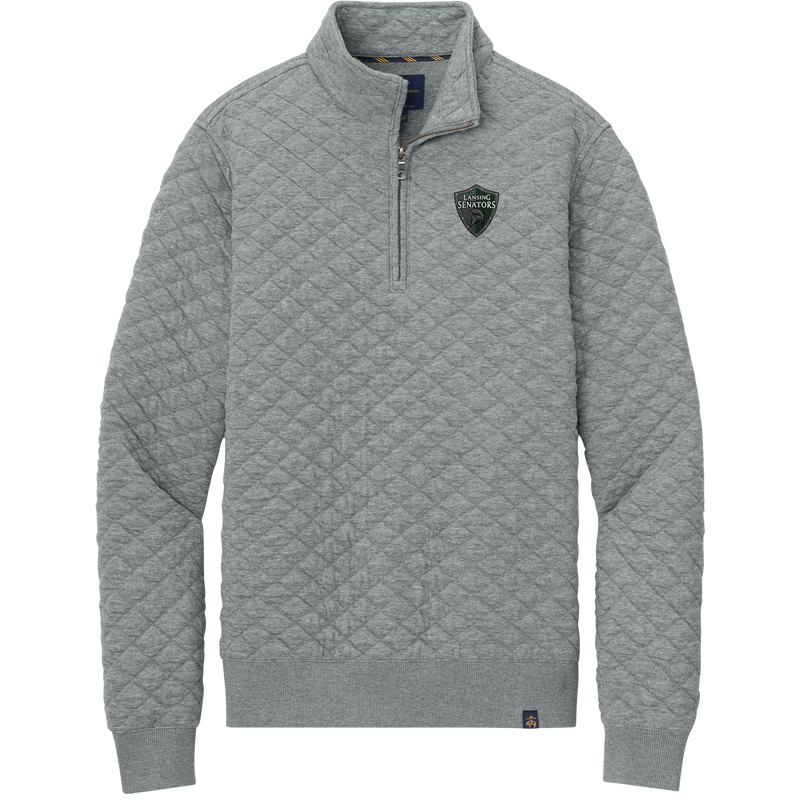Lansing Senators Brooks Brothers Diamond Quilt 1/4-Zip