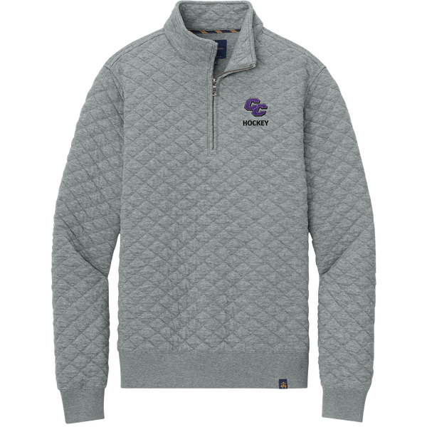 Curry College Brooks Brothers Diamond Quilt 1/4-Zip