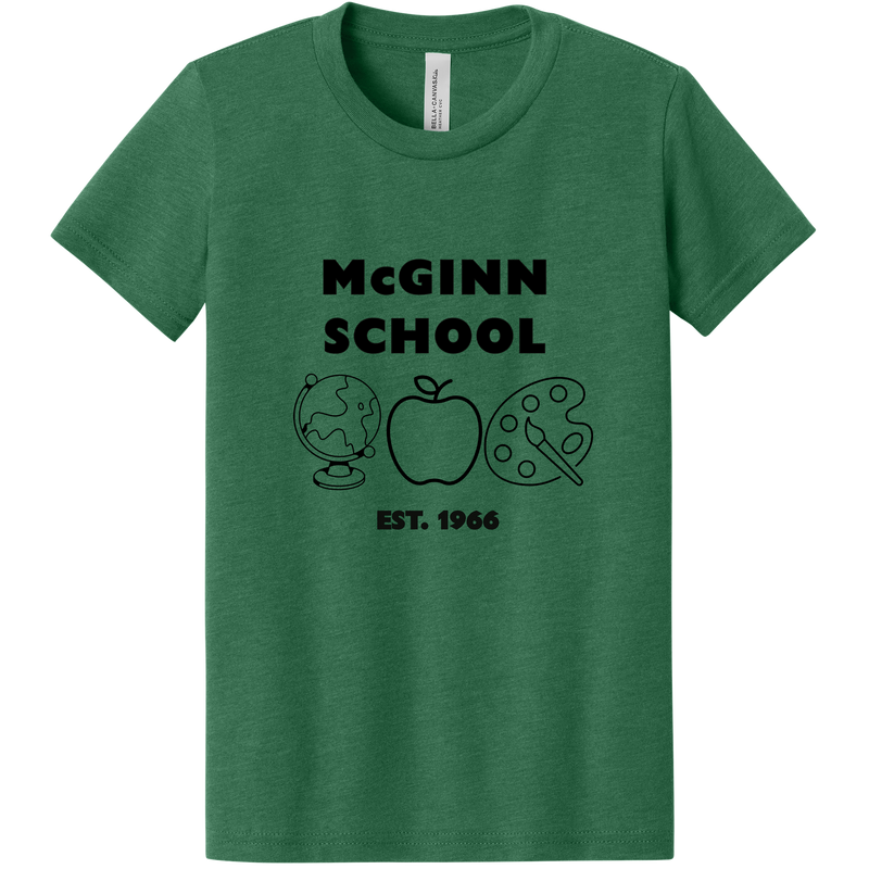 McGinn Elementary Youth 'Icon' Heather CVC Tee