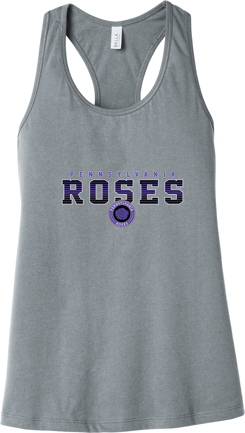 PA Roses Womens Jersey Racerback Tank