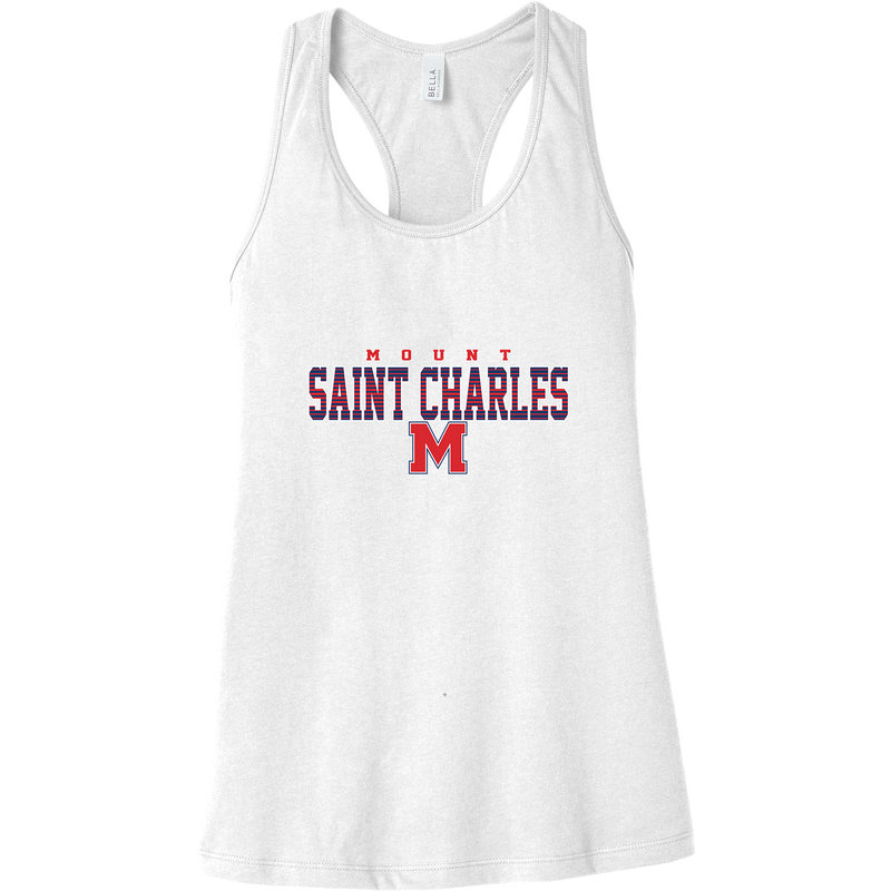 Mount St. Charles Womens Jersey Racerback Tank