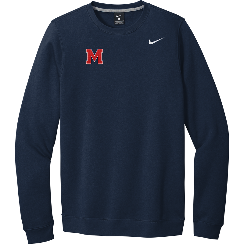 Mount St. Charles Nike Club Fleece Crew