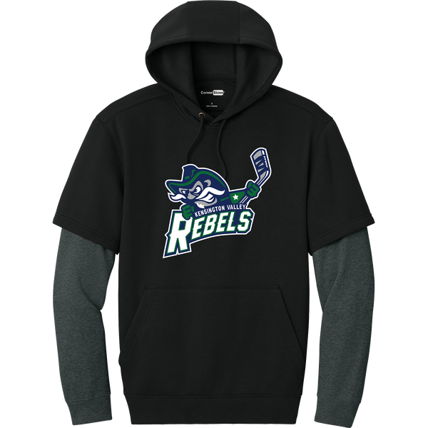 Kensington Valley Rebels Tough Fleece Layered Hoodie