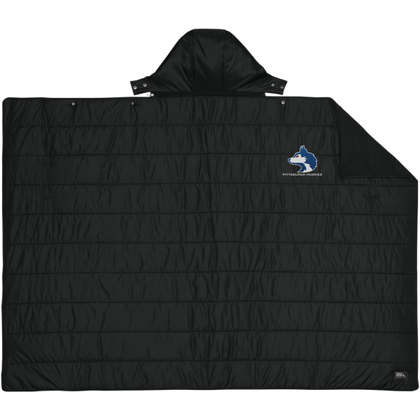 Pittsburgh Huskies Eddie Bauer Puffy Camp Poncho