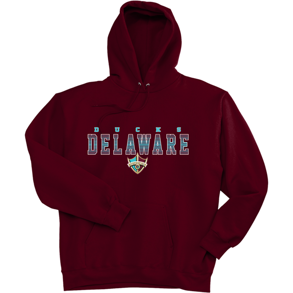 Delaware Ducks Ultimate Cotton - Pullover Hooded Sweatshirt