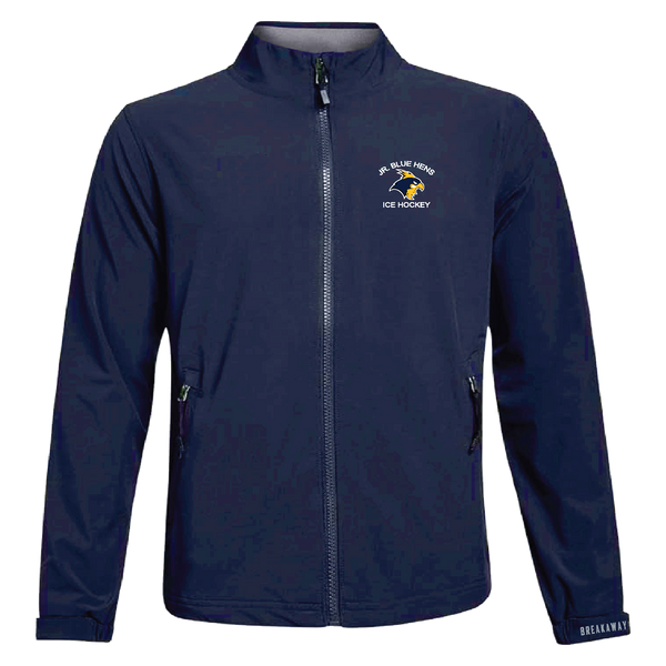 Adult Breakaway Lightweight Warm Up Jacket (Delaware Jr. Blue Hens)
