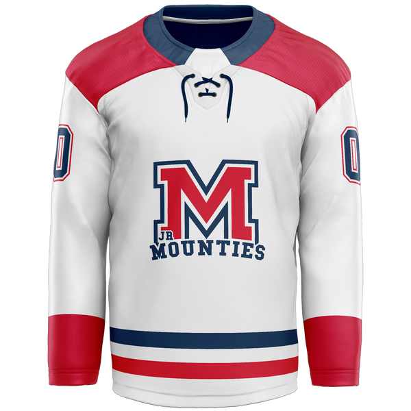 Jr. Mounties Goalie Jersey - White - Kit