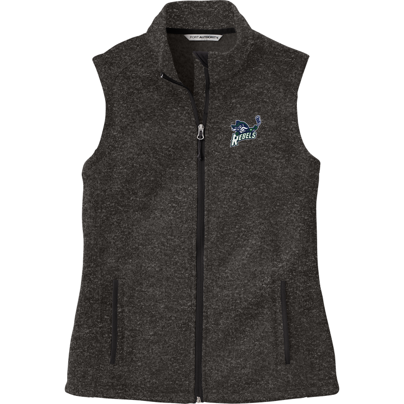 Kensington Valley Rebels Ladies Sweater Fleece Vest