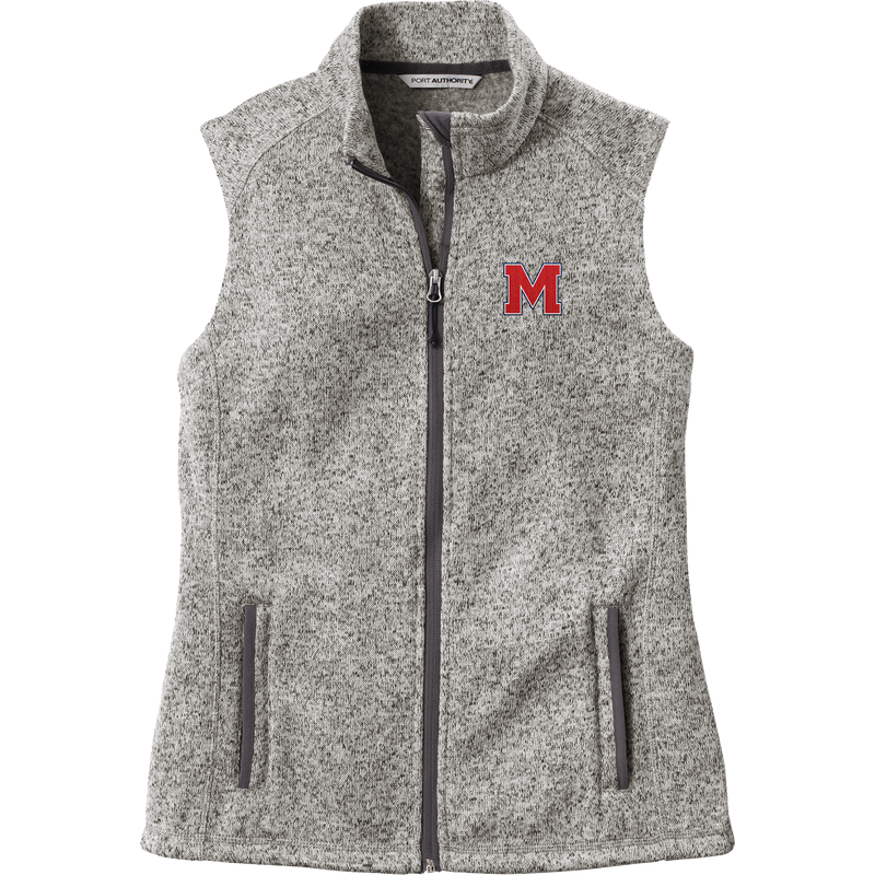 Mount St. Charles Ladies Sweater Fleece Vest