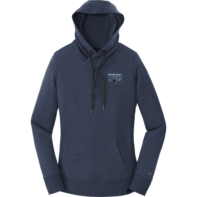 Kensington Valley Ravens New Era Ladies French Terry Pullover Hoodie