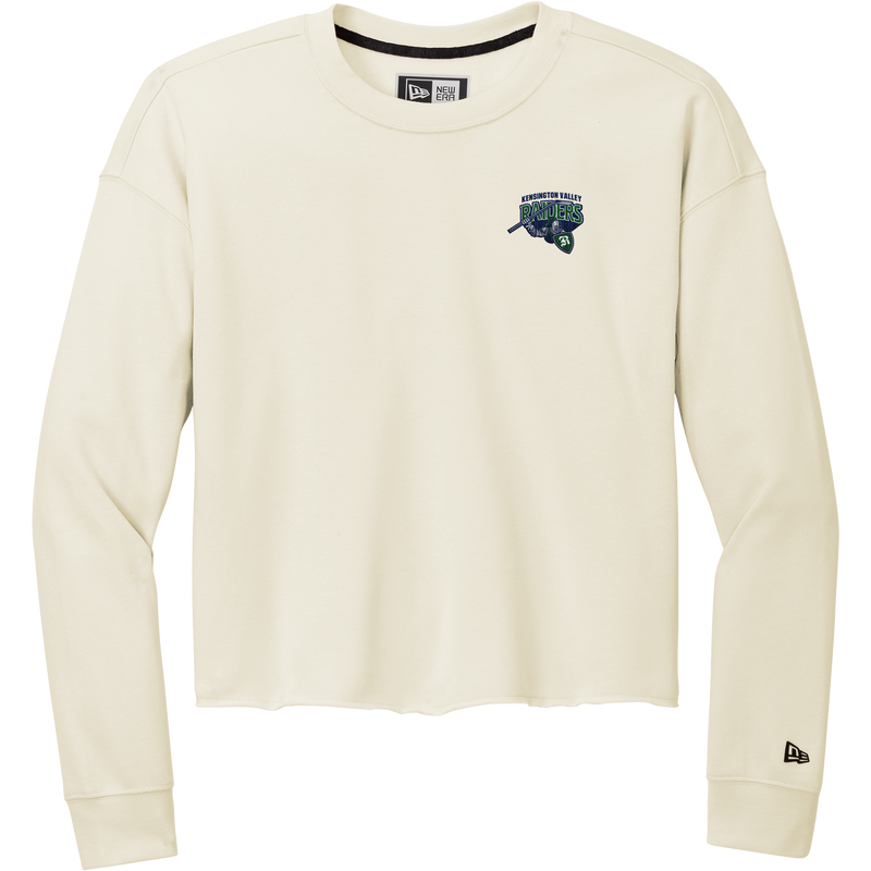 Kensington Valley Raiders New Era Ladies Tri-Blend Fleece Crop Crew