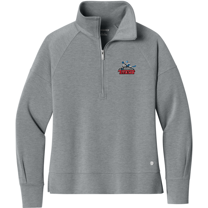 NJ Titans OGIO Women's Luuma 1/2-Zip