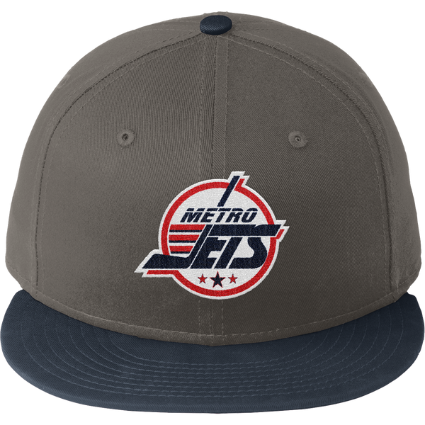 Metro Jets New Era Flat Bill Snapback Cap