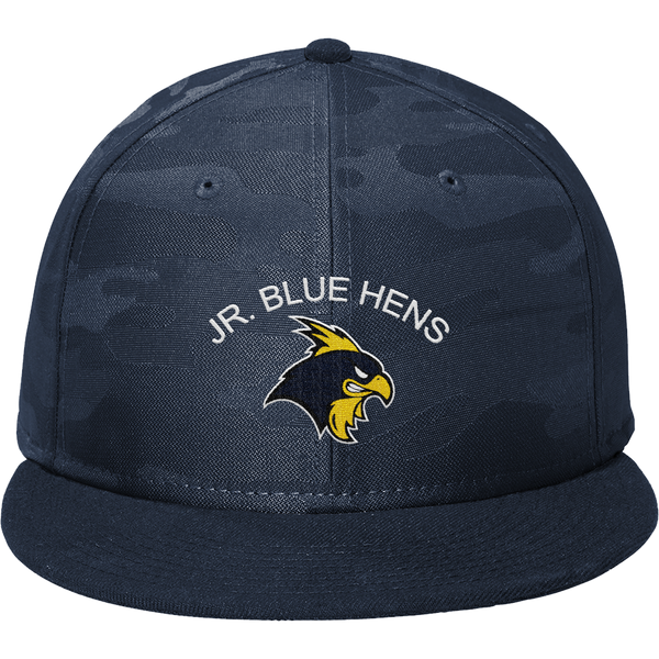 Delaware Jr. Blue Hens New Era Camo Flat Bill Snapback Cap