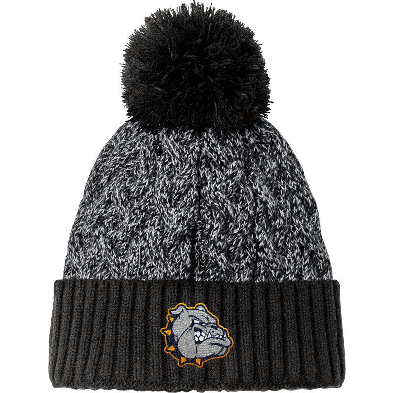 Chelsea Bulldogs New Era Marled Knit Pom Beanie