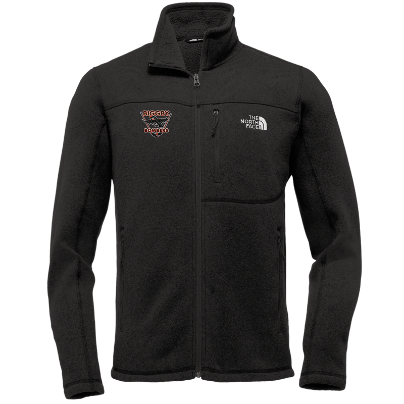 Biggby Bombers The North Face Sweater Fleece Jacket