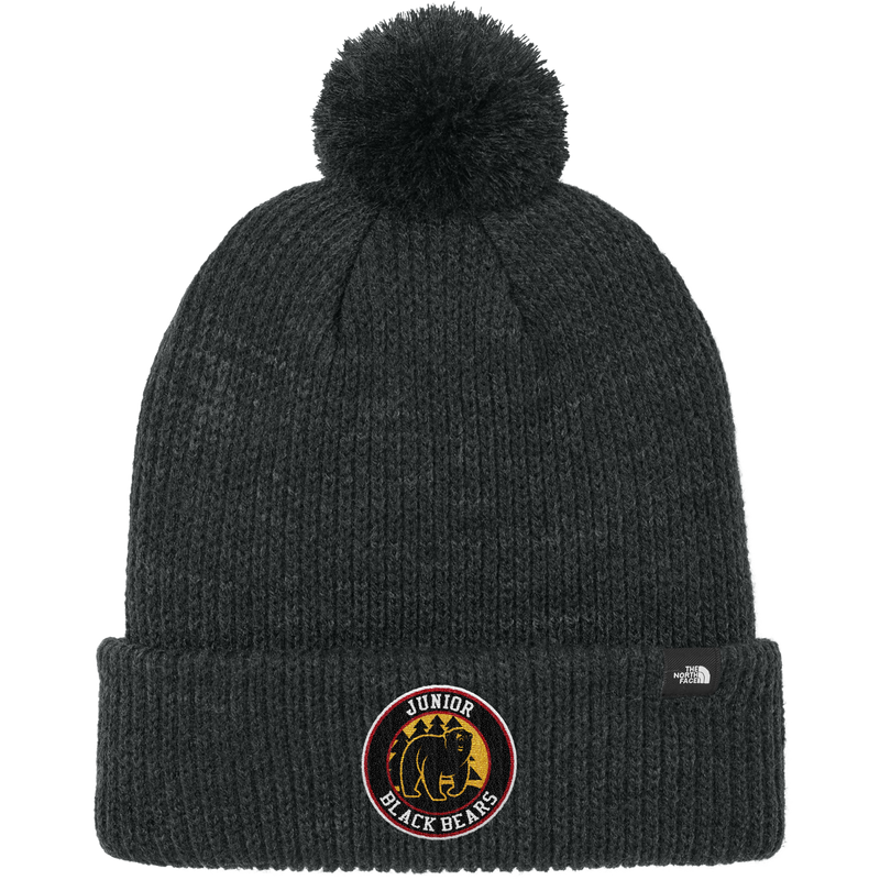 MD Jr. Black Bears The North Face Pom Beanie