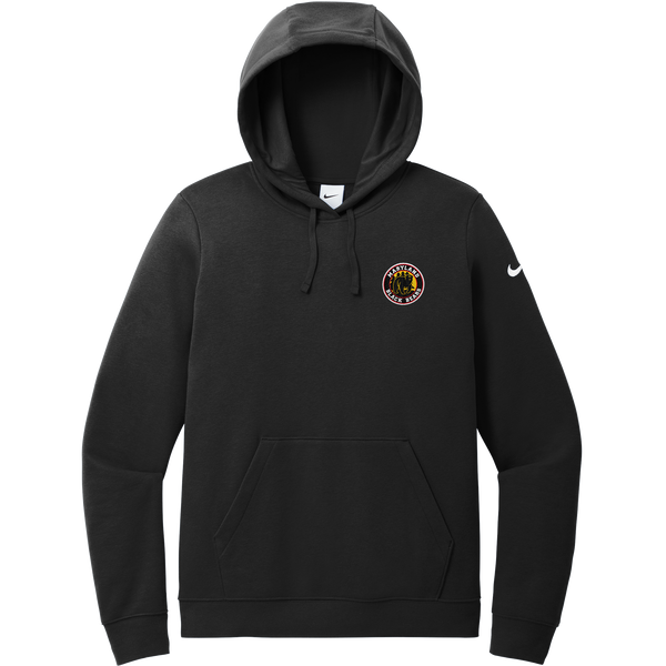 Maryland Black Bears Nike Women's Club Fleece Sleeve Swoosh Pullover Hoodie