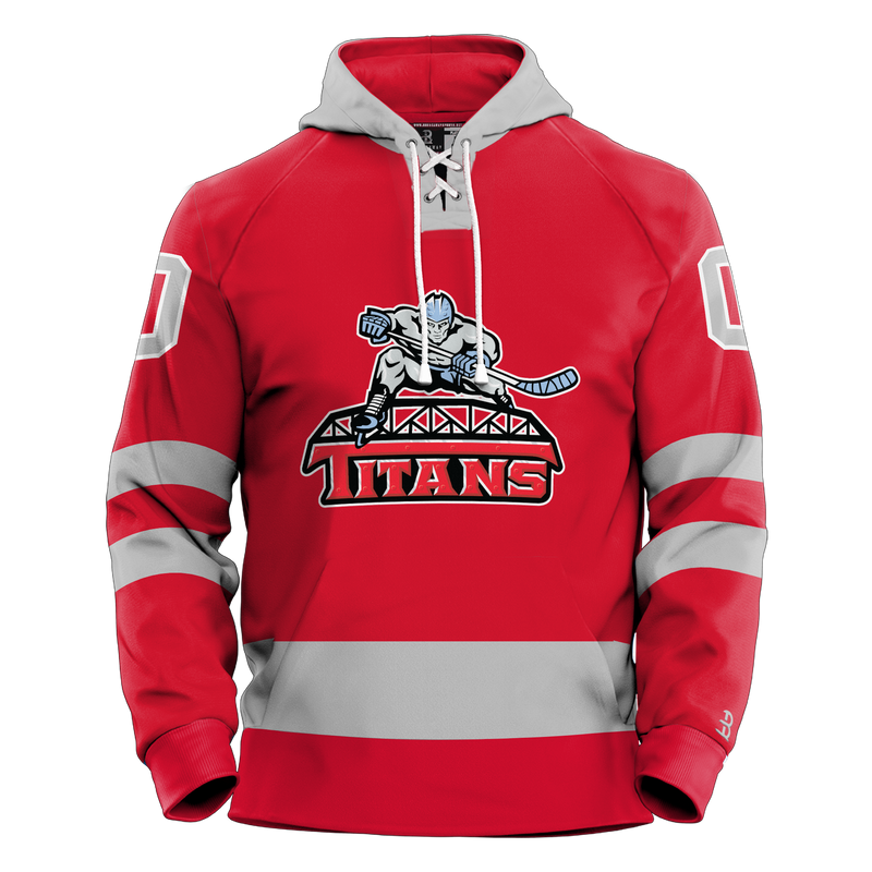 NJ Titans Adult Sublimated Retro Hoodie