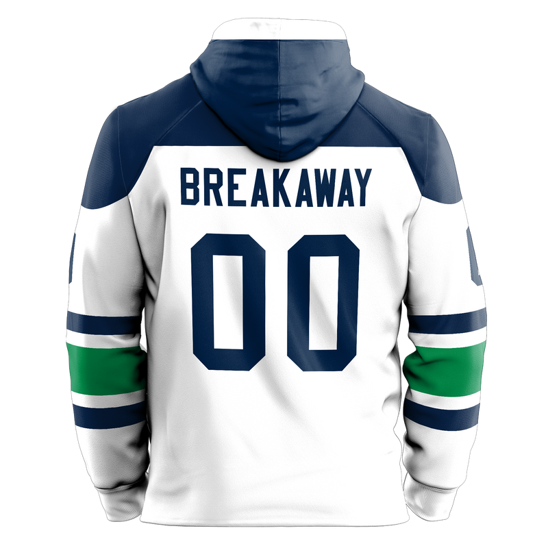 North Park Hockey Youth Sublimated Retro Hoodie