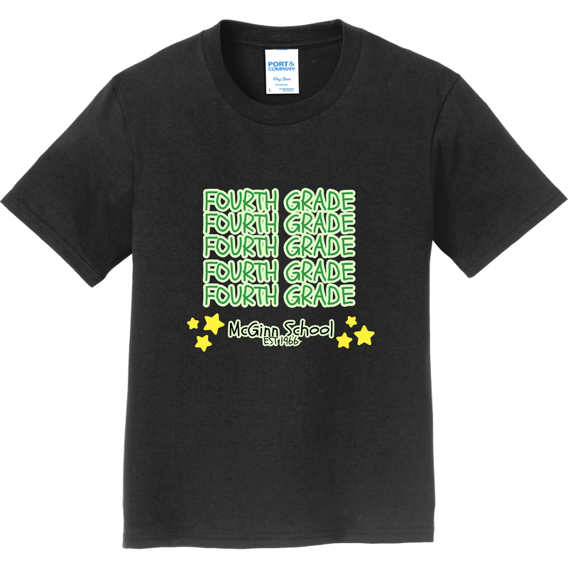 McGinn Elementary Youth '4th Grade' Fan Favorite Tee