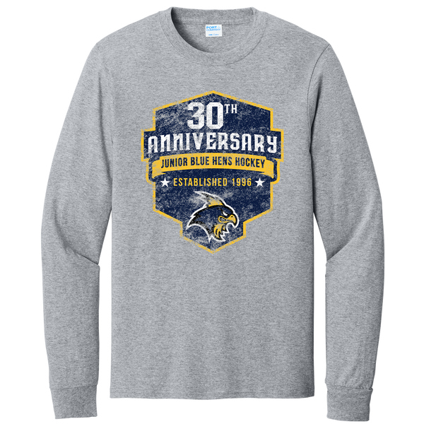 Delaware Jr. Blue Hens Long Sleeve Core Cotton Tee