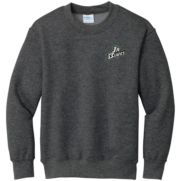 Junior Blades Youth Core Fleece Crewneck Sweatshirt