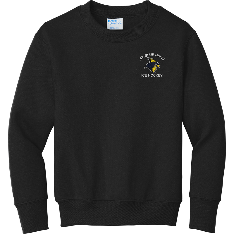 Delaware Jr. Blue Hens Youth Core Fleece Crewneck Sweatshirt