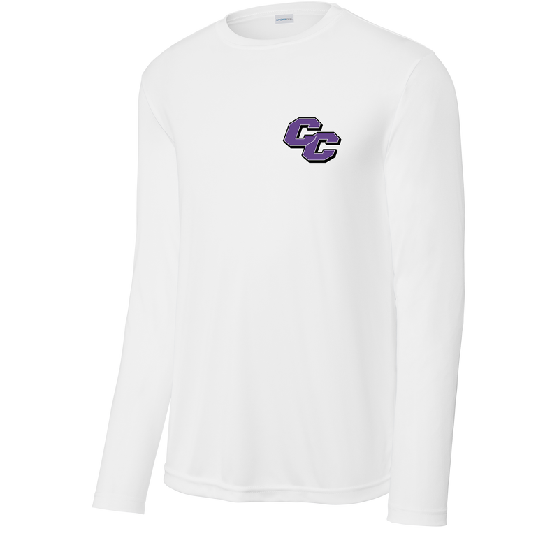 Curry College (Bleed Purple CC) Long Sleeve PosiCharge Competitor Tee