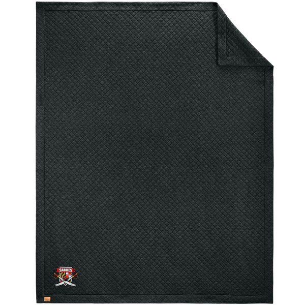 SOMD Sabres TravisMathew Diamond Quilt Blanket