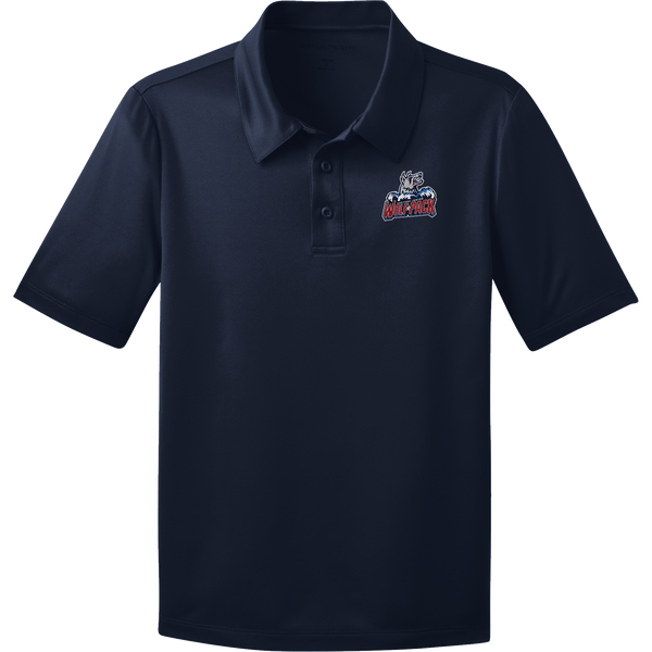 Hartford Jr. Wolfpack Youth Silk Touch Performance Polo