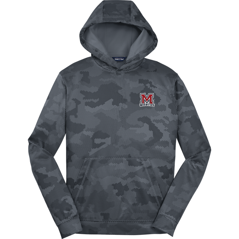 Jr. Mounties Youth Sport-Wick CamoHex Fleece Hooded Pullover