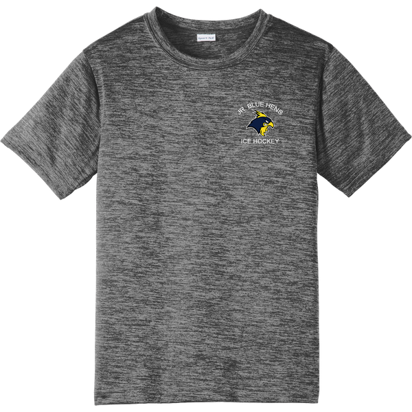Delaware Jr. Blue Hens Youth PosiCharge Electric Heather Tee